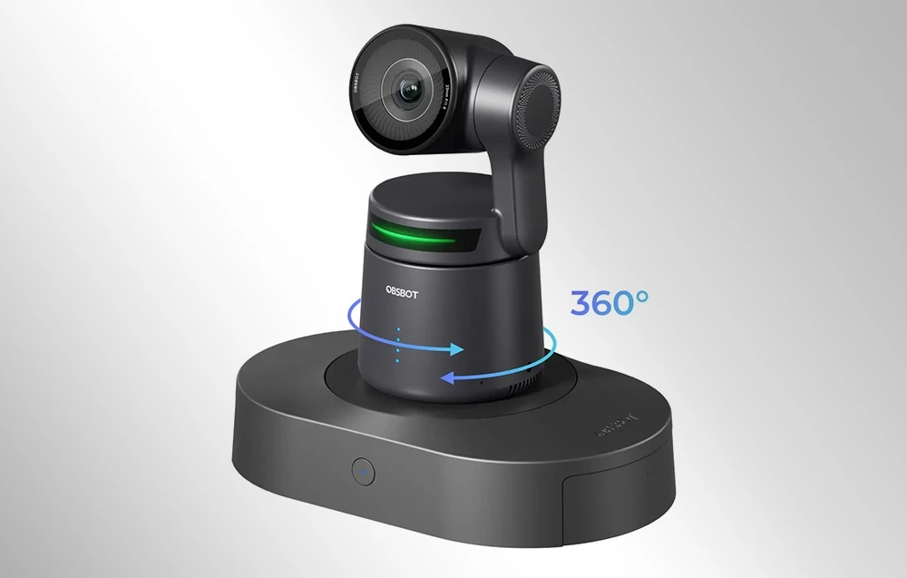 OBSBOT 360° Rotating Charging Station aprašymas - Prekės nuotrauka