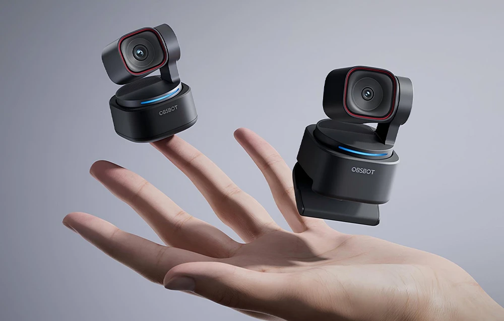 Obsbot Tiny 3 Lite Webcam PTZ 4K aprašymas - Prekės nuotrauka Obsbot Tiny 3 Lite Webcam PTZ 4K aprašymas - Prekės nuotrauka