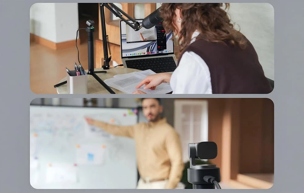 Obsbot Tiny 3 Webcam PTZ 4K aprašymas - Prekės nuotrauka