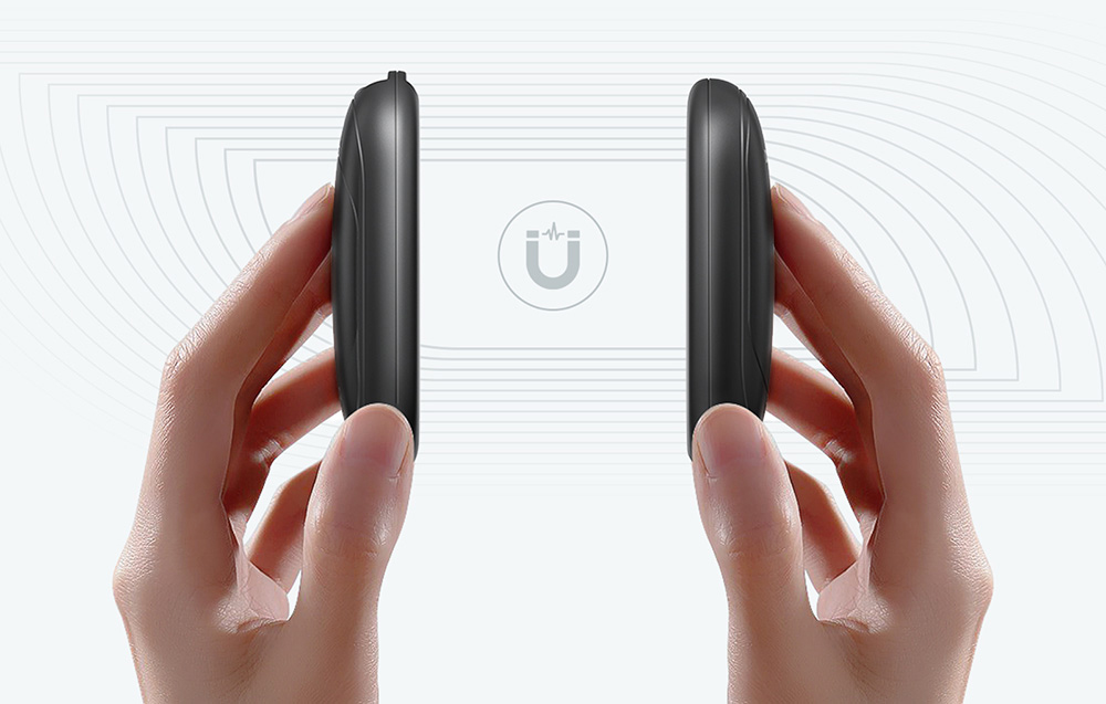 Ocoopa UT3 Lite 2x2500 mAh rankų šildytuvas, USB-C, juoda/juoda aprašymas - Prekės nuotrauka Ocoopa UT3 Lite 2x2500 mAh rankų šildytuvas, USB-C, juoda/juoda aprašymas - Prekės nuotrauka