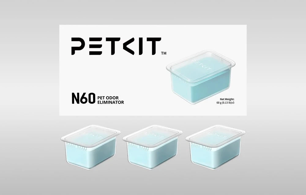 Kvapų šalinimo priemonė N60 Petkit kraiko dėžutei PUROBOT ULTRA (3 vnt.) aprašymas - Prekės nuotrauka