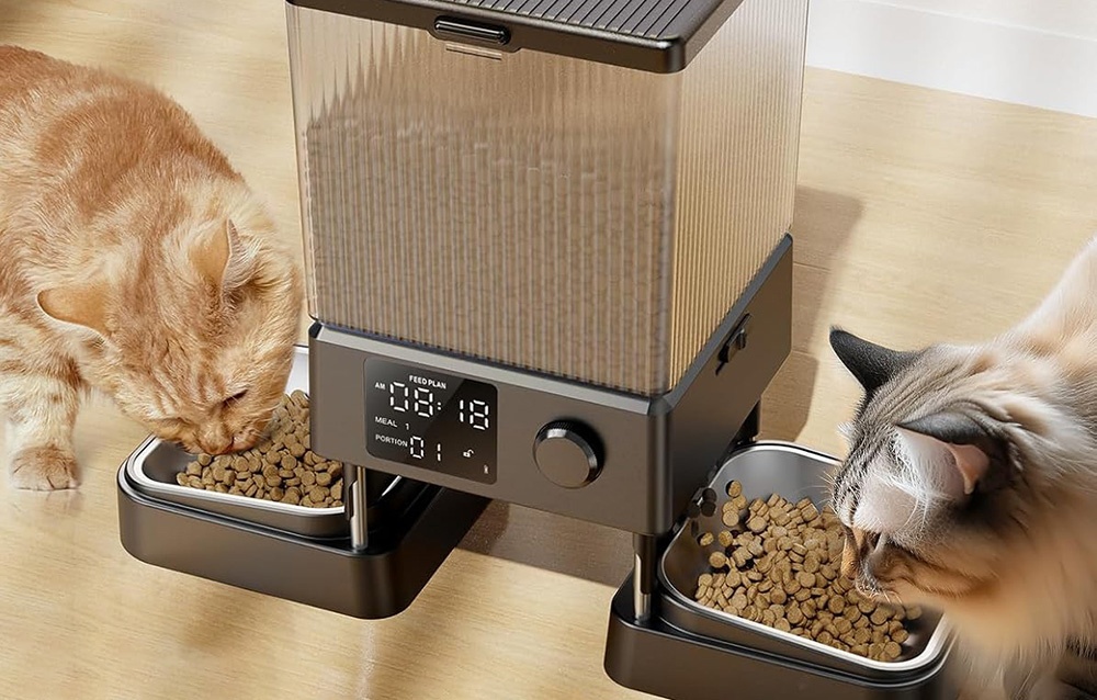 oneisall-dual-automatic-pet-food-dispenser