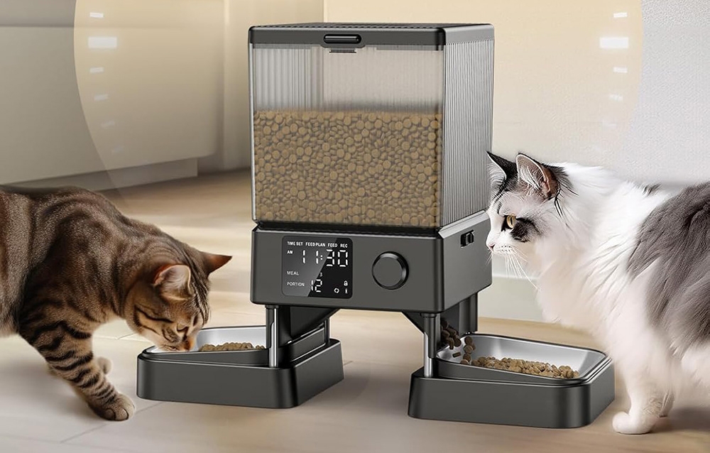 oneisall-dual-automatic-pet-food-dispenser