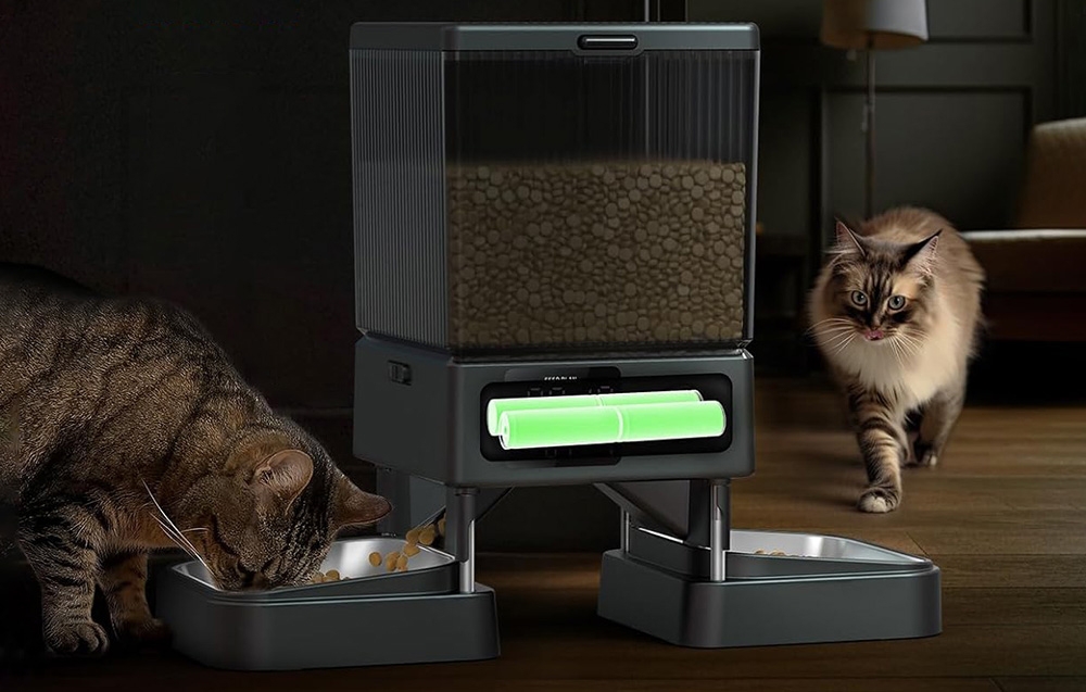 oneisall-dual-automatic-pet-food-dispenser