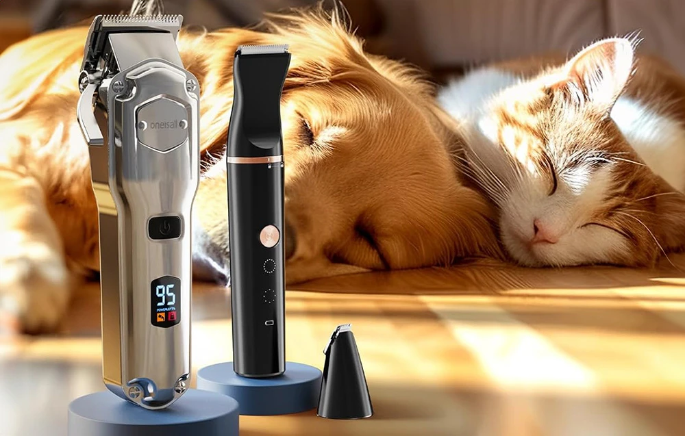 Pet Clipper rinkinys Oneisall RFC-676 + P20 aprašymas - Prekės nuotrauka Pet Clipper rinkinys Oneisall RFC-676 + P20 aprašymas - Prekės nuotrauka