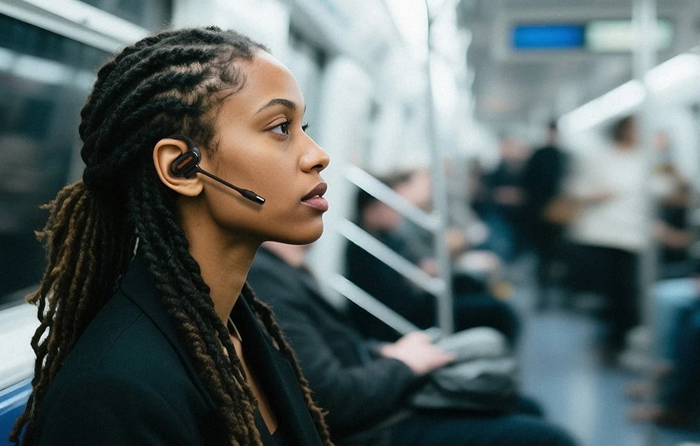 Ausinės Oneodio OpenRock Link 20 – Sport Open Belaidės earbus, Detachable microphone, Bluetooth, Juodas aprašymas - Prekės nuotrauka