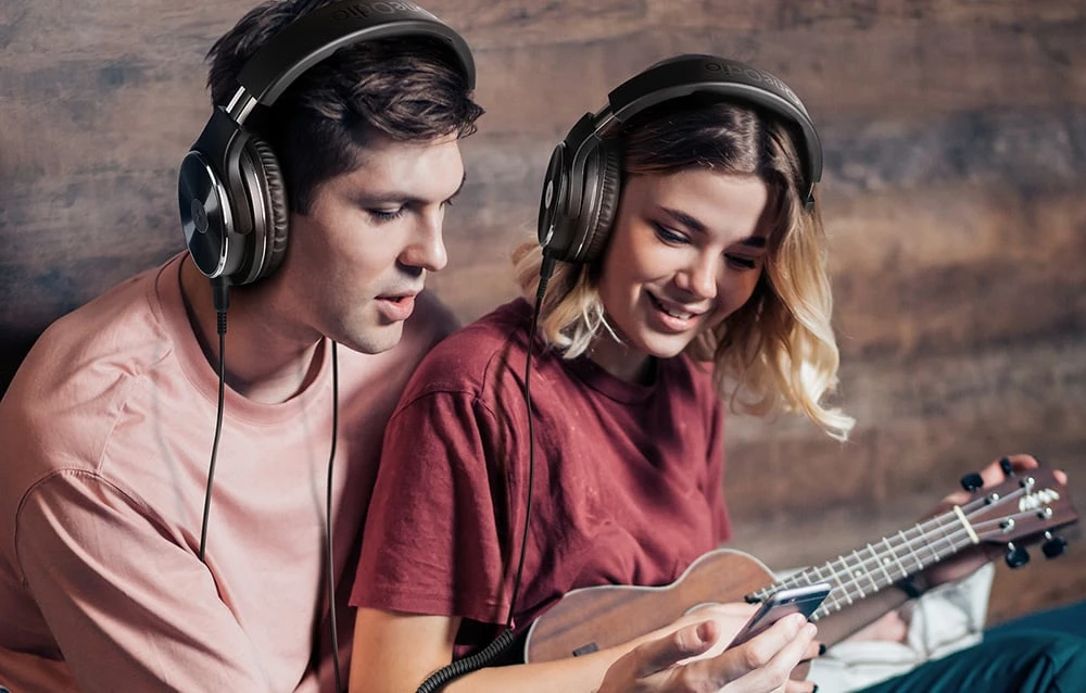 Ausinės OneOdio Studio HiFi DJ 3.5mm 6.35mm aprašymas - Prekės nuotrauka Ausinės OneOdio Studio HiFi DJ 3.5mm 6.35mm aprašymas - Prekės nuotrauka