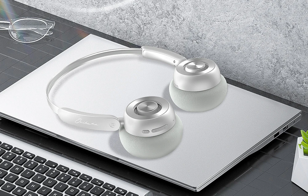 ONIKUMA GT820 gaming headphones (pilka) aprašymas - Prekės nuotrauka