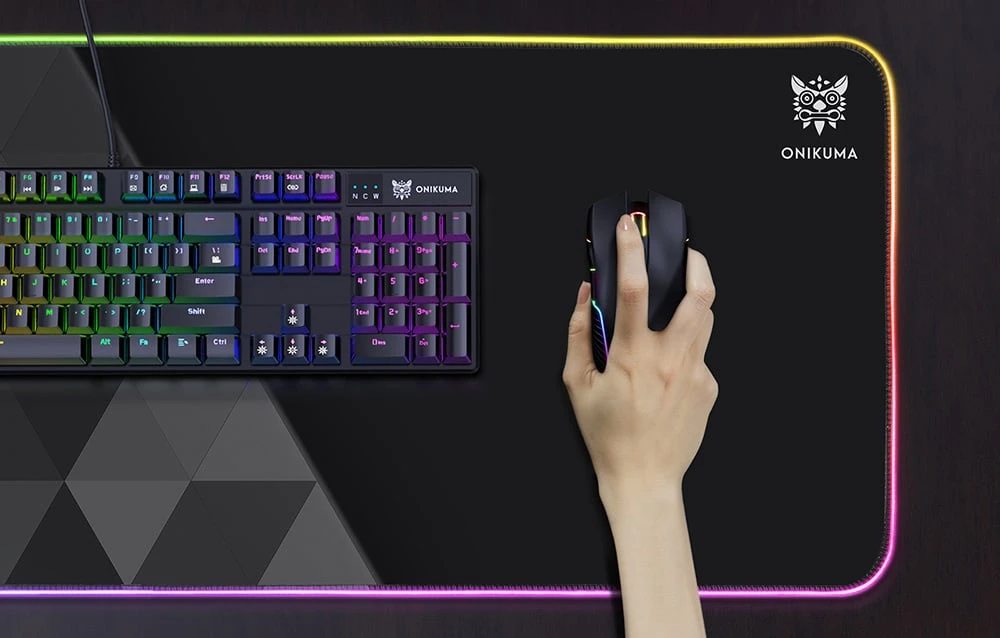 ONIKUMA MP006 RGB pelės kilimėlis (juodas) aprašymas - Prekės nuotrauka ONIKUMA MP006 RGB pelės kilimėlis (juodas) aprašymas - Prekės nuotrauka
