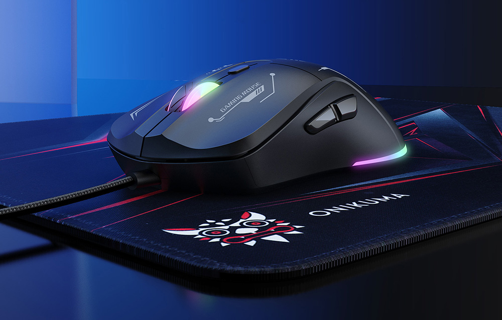 Ausinės Onikuma TZ3006 3-in-1 Gaming Set: Keyboard + Mouse + Mouse Pad aprašymas - Prekės nuotrauka