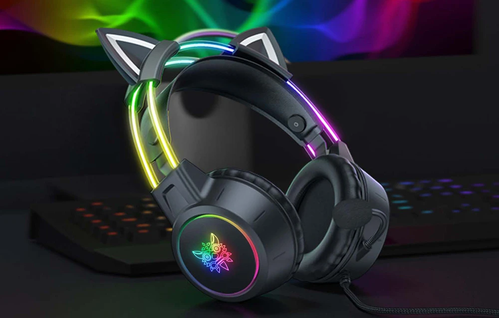 ONIKUMA X15 PRO žaidimų ausinės Cat (juoda) aprašymas - Prekės nuotrauka ONIKUMA X15 PRO žaidimų ausinės Cat (juoda) aprašymas - Prekės nuotrauka