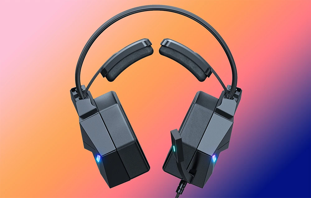 Dėklas ONIKUMA X20 gaming headphones (juodas) aprašymas - Prekės nuotrauka