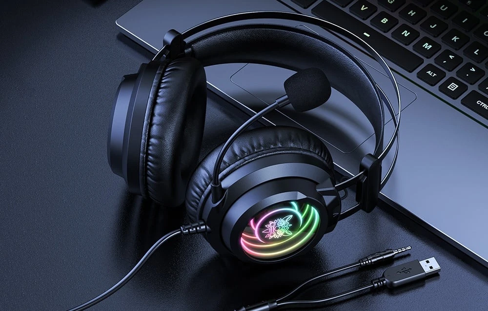 ONIKUMA X80 žaidimų ausinės aprašymas - Prekės nuotrauka ONIKUMA X80 žaidimų ausinės aprašymas - Prekės nuotrauka