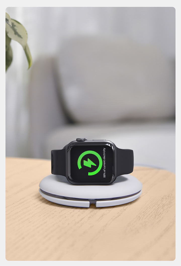 Baseus belaidis įkroviklis skirtas AppleWatch - juodas aprašymas - Prekės nuotrauka
