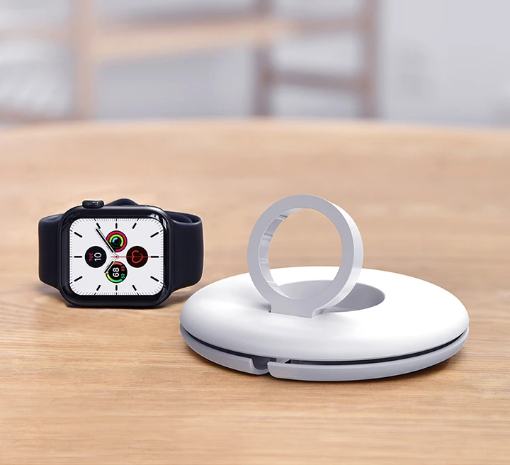 Baseus Dėklas/Apple Watch įkroviklio laikiklis - baltas aprašymas - Prekės nuotrauka