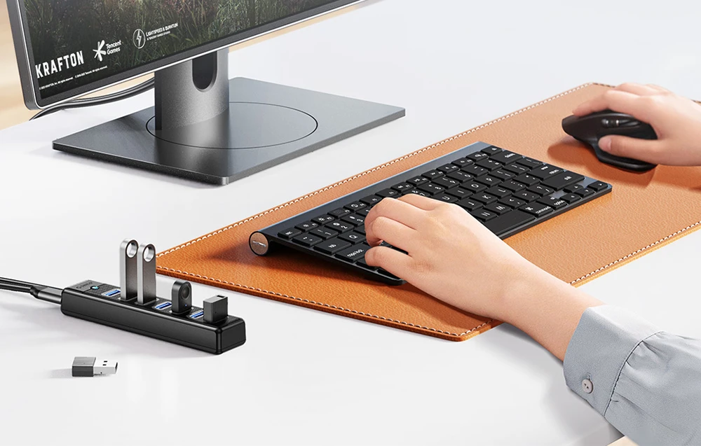 Orico Hub USB-A iki 7xUSB-A 3.0 – juoda aprašymas - Prekės nuotrauka Orico Hub USB-A iki 7xUSB-A 3.0 – juoda aprašymas - Prekės nuotrauka