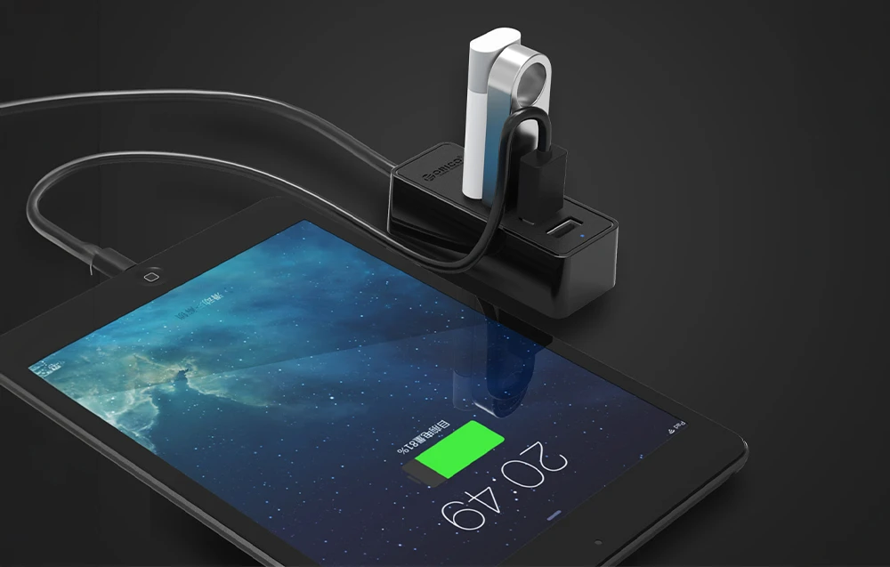 Orico Hub USB-A 4xUSB-A 2.1 – juodas aprašymas - Prekės nuotrauka Orico Hub USB-A 4xUSB-A 2.1 – juodas aprašymas - Prekės nuotrauka