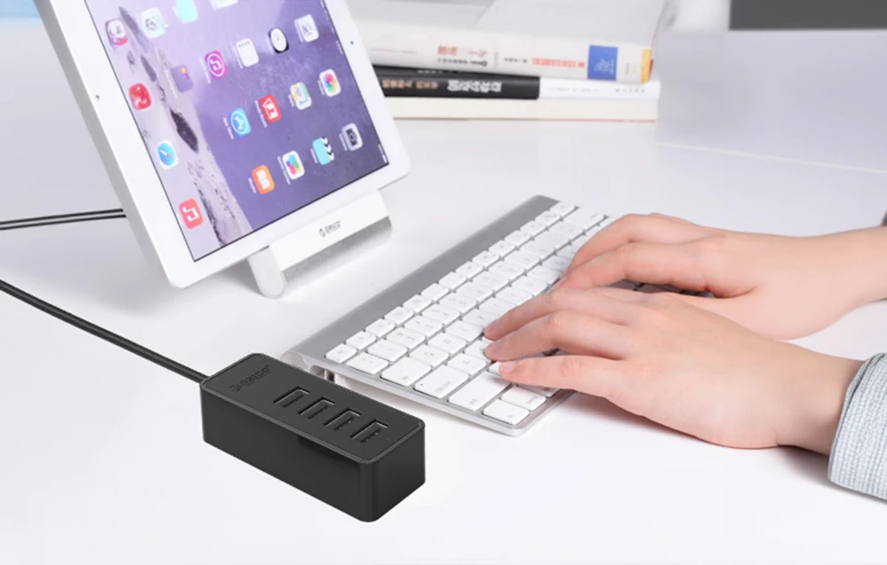 Orico Hub USB-A 4xUSB-A 2.1 – juodas aprašymas - Prekės nuotrauka Orico Hub USB-A 4xUSB-A 2.1 – juodas aprašymas - Prekės nuotrauka