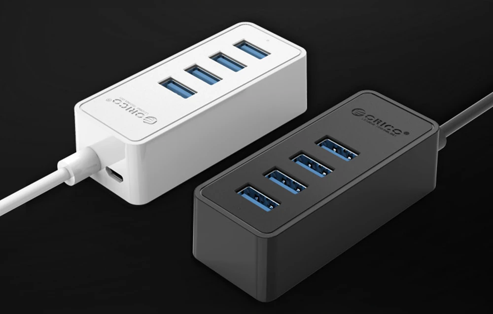 Orico USB 3.0 šakotuvas W5P-U3-100-BK-EP-IP aprašymas - Prekės nuotrauka