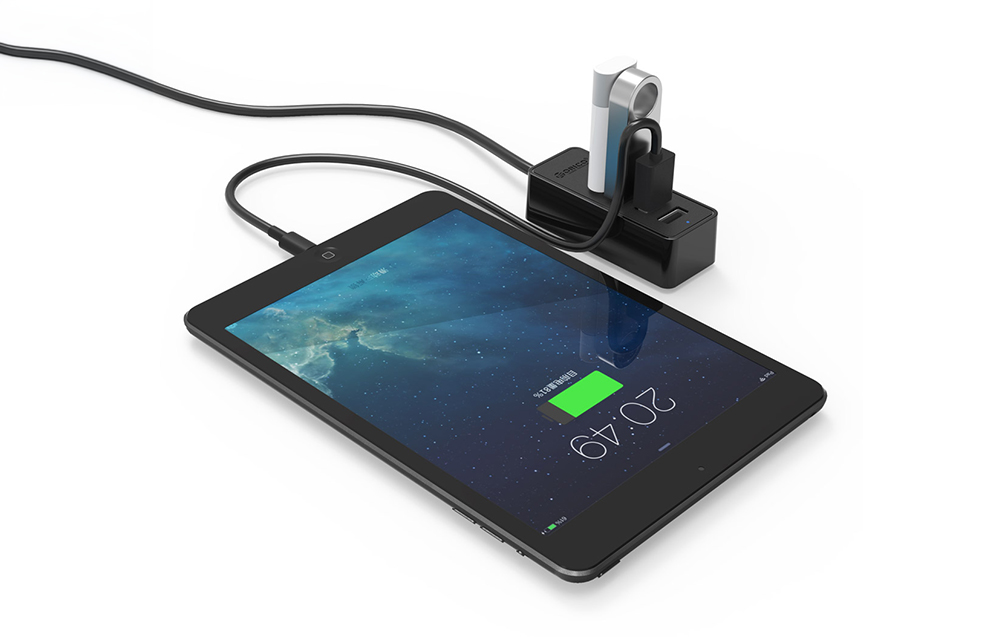 Orico Hub USB-A 4xUSB-A 2.0 – juodas aprašymas - Prekės nuotrauka Orico Hub USB-A 4xUSB-A 2.0 – juodas aprašymas - Prekės nuotrauka