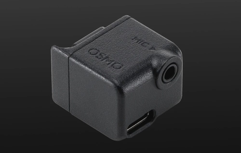 DJI Osmo Action 3.5 mm garso adapteris aprašymas - Prekės nuotrauka DJI Osmo Action 3.5 mm garso adapteris aprašymas - Prekės nuotrauka