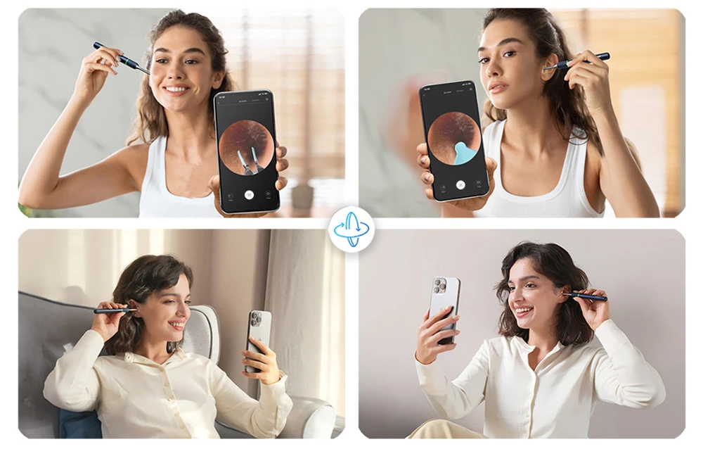 Smart Visual Ear-Clean Rod Bebird Note 5 pro - baltas aprašymas - Prekės nuotrauka Smart Visual Ear-Clean Rod Bebird Note 5 pro - baltas aprašymas - Prekės nuotrauka