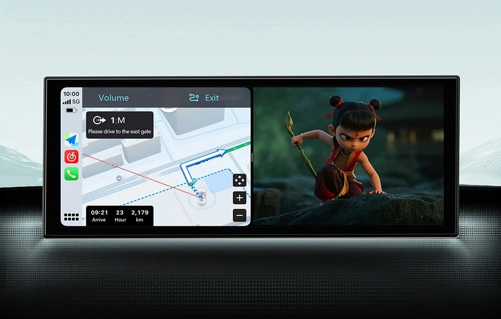 OTTOCAST OTTOAIBOX N95C Car Monitorius + Rear View Camera aprašymas - Prekės nuotrauka