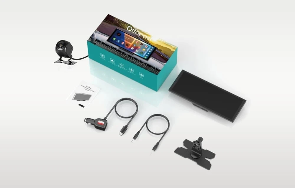 OTTOCAST OTTOAIBOX N95C Car Monitorius + Rear View Camera aprašymas - Prekės nuotrauka
