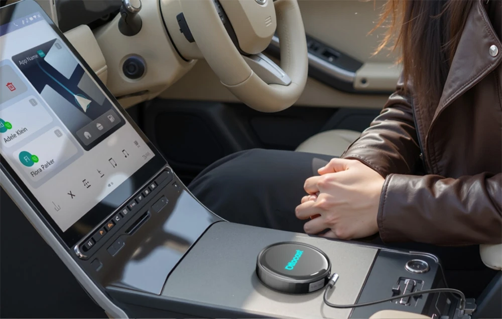Ottocast OTTOAIBOX P3 Pro Android Wireless Adapteris aprašymas - Prekės nuotrauka