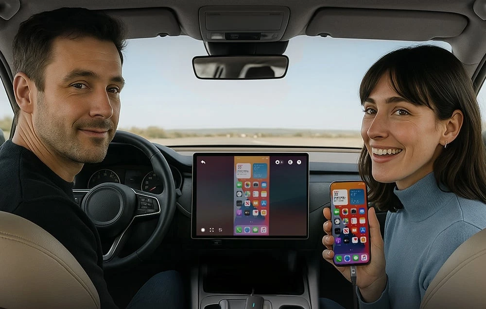 „Ottocast“ belaidis automobilio adapteris su „MirrorCast“ aprašymas - Prekės nuotrauka „Ottocast“ belaidis automobilio adapteris su „MirrorCast“ aprašymas - Prekės nuotrauka