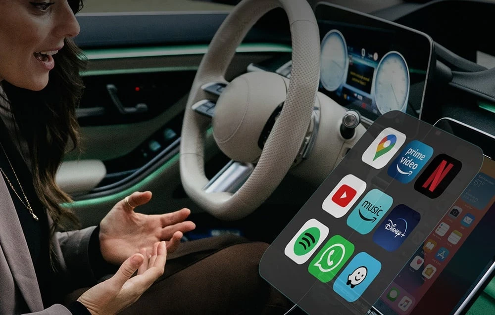 „Ottocast“ belaidis automobilio adapteris su „MirrorCast“ aprašymas - Prekės nuotrauka „Ottocast“ belaidis automobilio adapteris su „MirrorCast“ aprašymas - Prekės nuotrauka