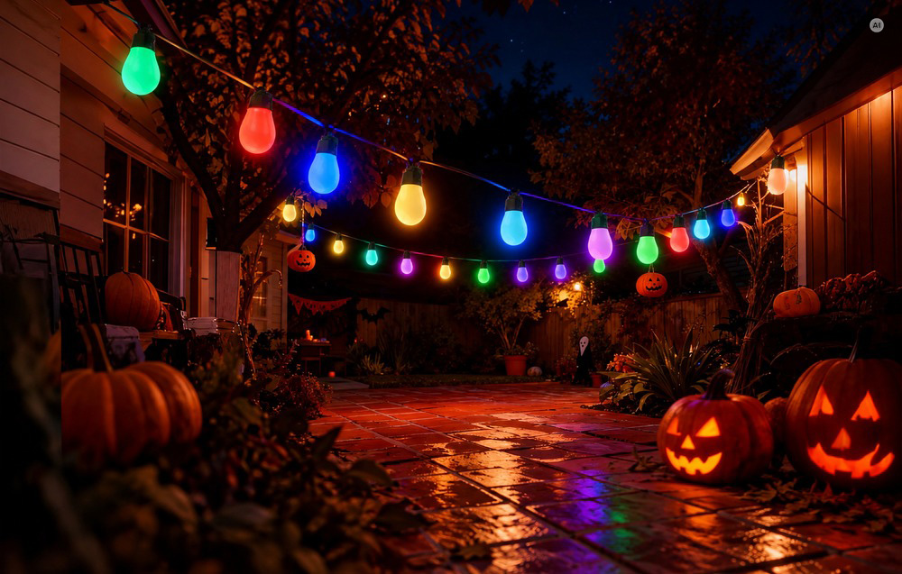 Outdoor string lights NEEWER RGB warm baltas aprašymas - Prekės nuotrauka