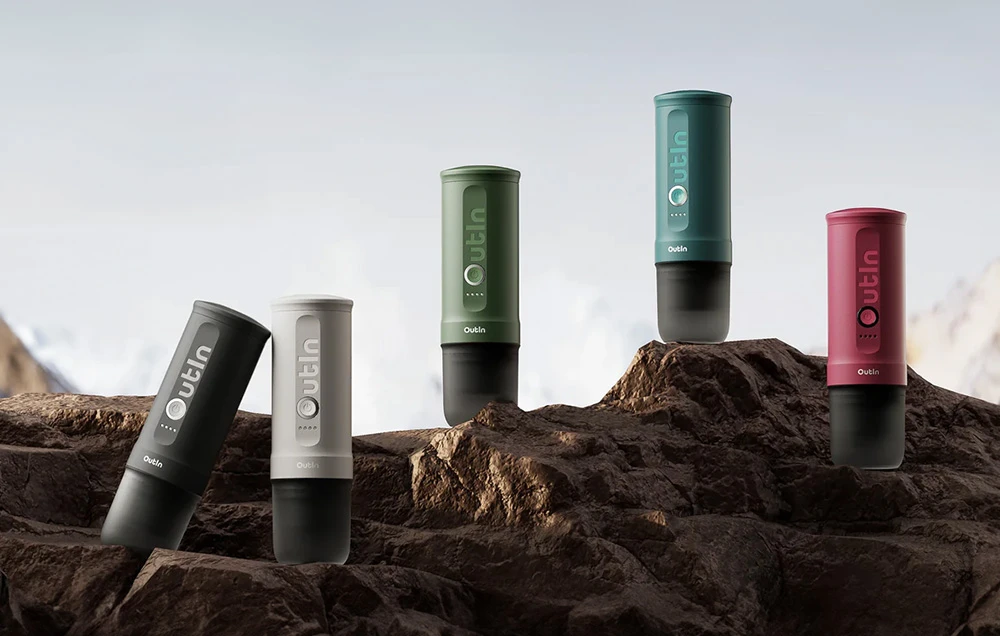 Outin Nano 7500 mAh nešiojamasis kavos virimo aparatas (turkis) aprašymas - Prekės nuotrauka Outin Nano 7500 mAh nešiojamasis kavos virimo aparatas (turkis) aprašymas - Prekės nuotrauka