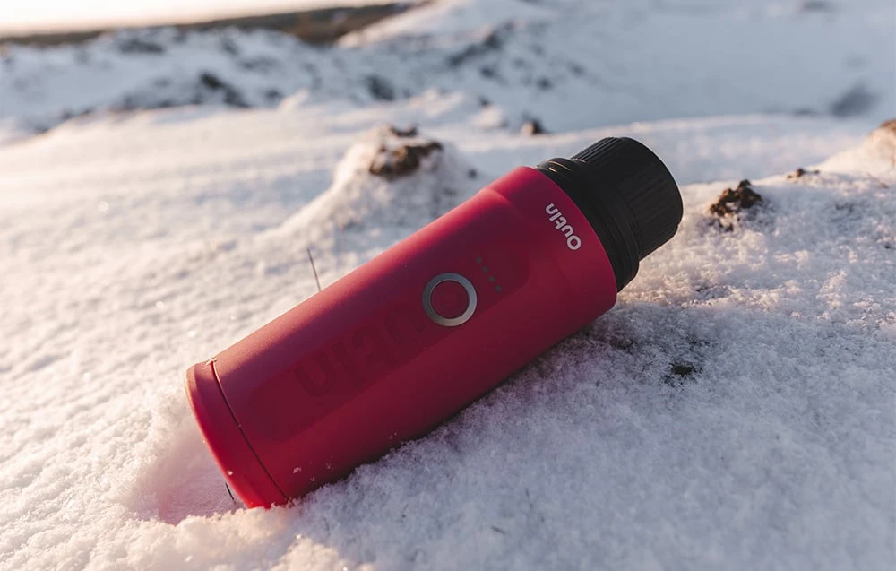 Outin Nano 7500 mAh nešiojamasis kavos virimo aparatas (raudonas) aprašymas - Prekės nuotrauka