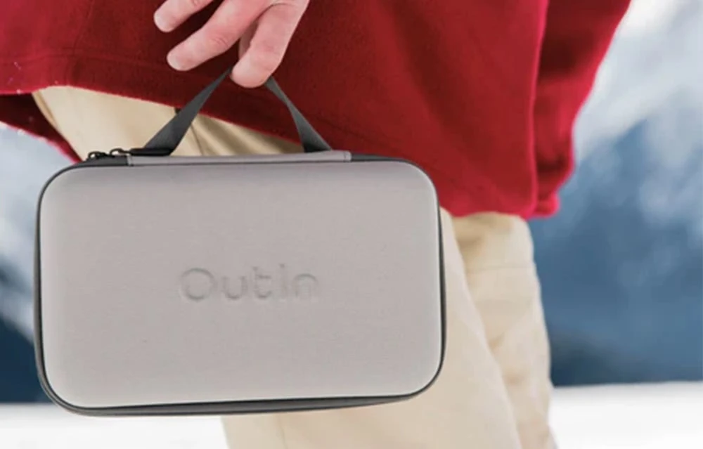 Outin Nano 7500 mAh nešiojamasis kavos virimo aparato rinkinys (pilkas) + apsauginis dėklas aprašymas - Prekės nuotrauka
