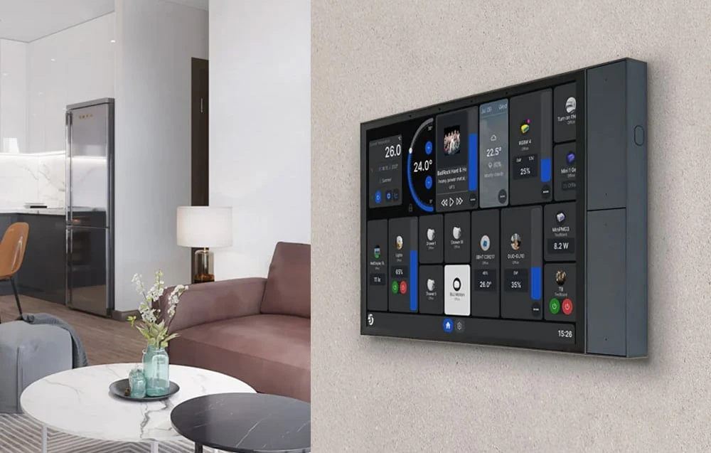 Panel sterowania 10.1” Shelly Wall Ekranas XL WiFi/BLU (pilka) aprašymas - Prekės nuotrauka Panel sterowania 10.1” Shelly Wall Ekranas XL WiFi/BLU (pilka) aprašymas - Prekės nuotrauka