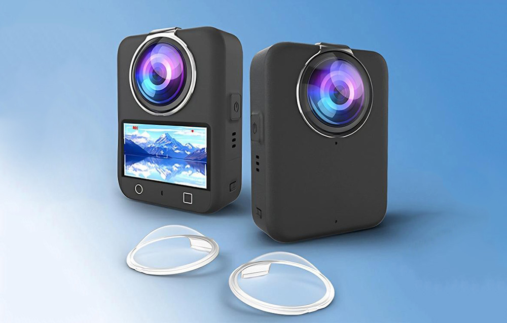 PC PULUZ lens protective cover for DJI Osmo 360 aprašymas - Prekės nuotrauka