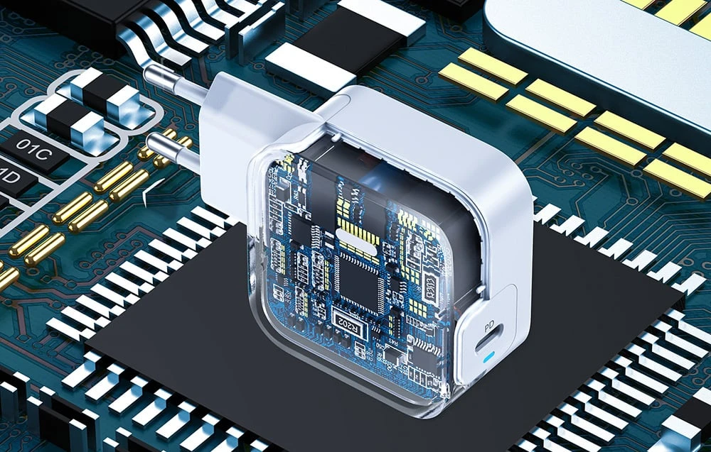Kroviklis CHOETECH GaN USB Type-C: 45W, PD, QC, PPS aprašymas - Prekės nuotrauka Kroviklis CHOETECH GaN USB Type-C: 45W, PD, QC, PPS aprašymas - Prekės nuotrauka