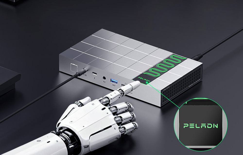 Peladn G2E (sidabrinis) Thunderbolt 5 docking station aprašymas - Prekės nuotrauka