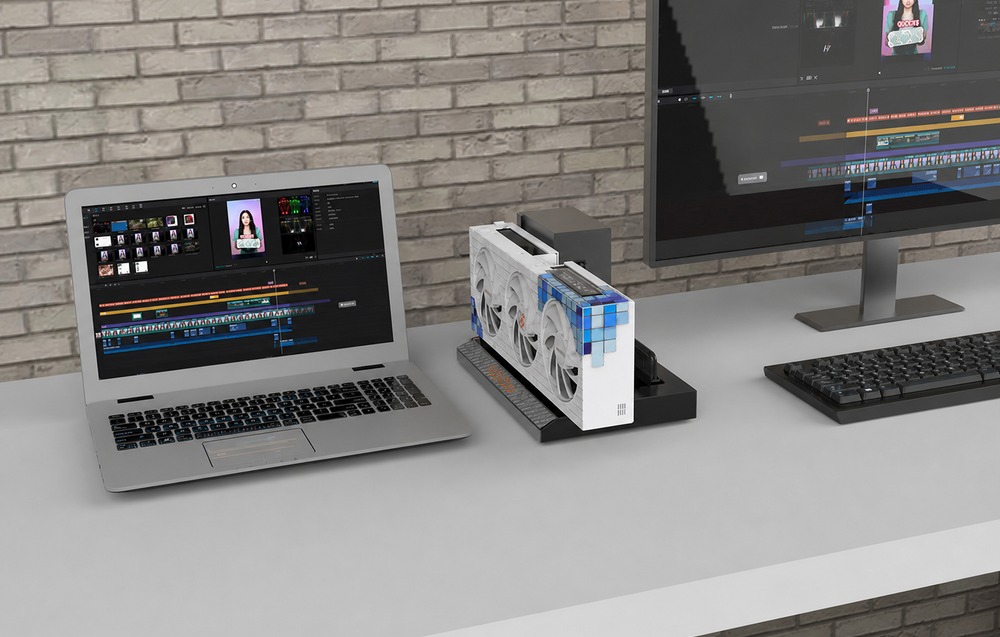 Peladn S-2 Oculink Docking Station aprašymas - Prekės nuotrauka