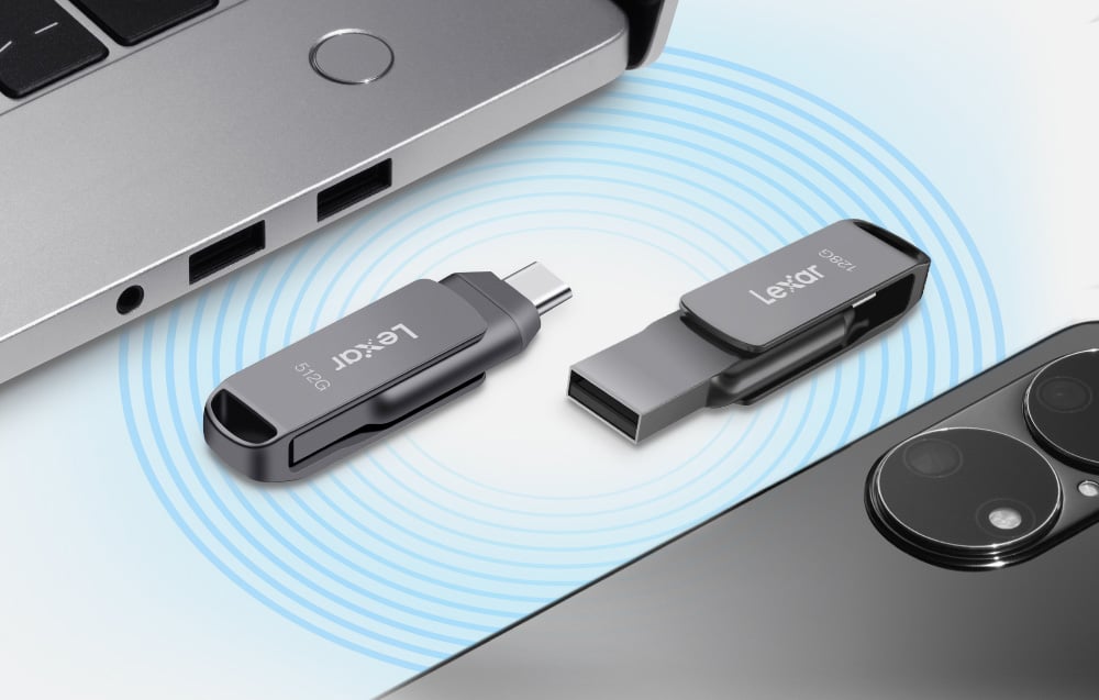 USB atmintinė Lexar JumpDrive USB 3.1 256 GB aprašymas - Prekės nuotrauka