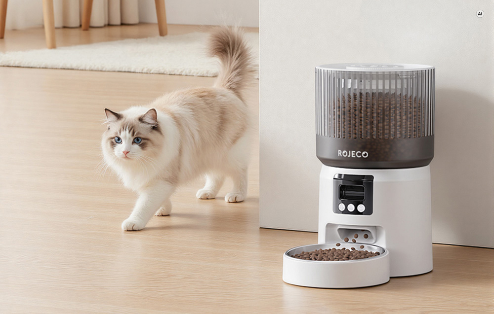 Pet Feeder Rojeco Smart Pet Feeder Video Version 1080P aprašymas - Prekės nuotrauka