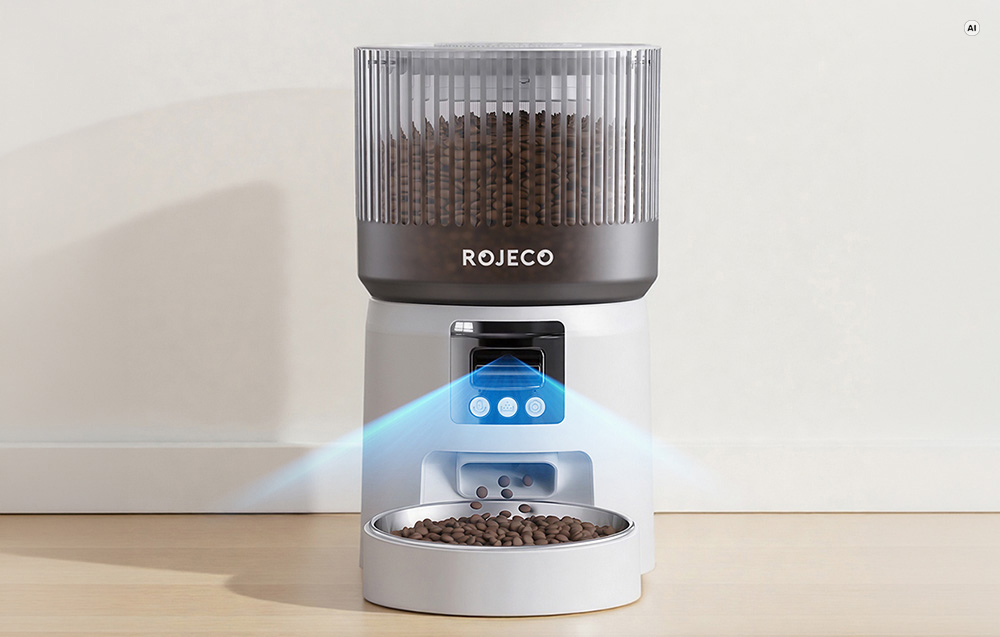 Pet Feeder Rojeco Smart Pet Feeder Video Version 1080P aprašymas - Prekės nuotrauka