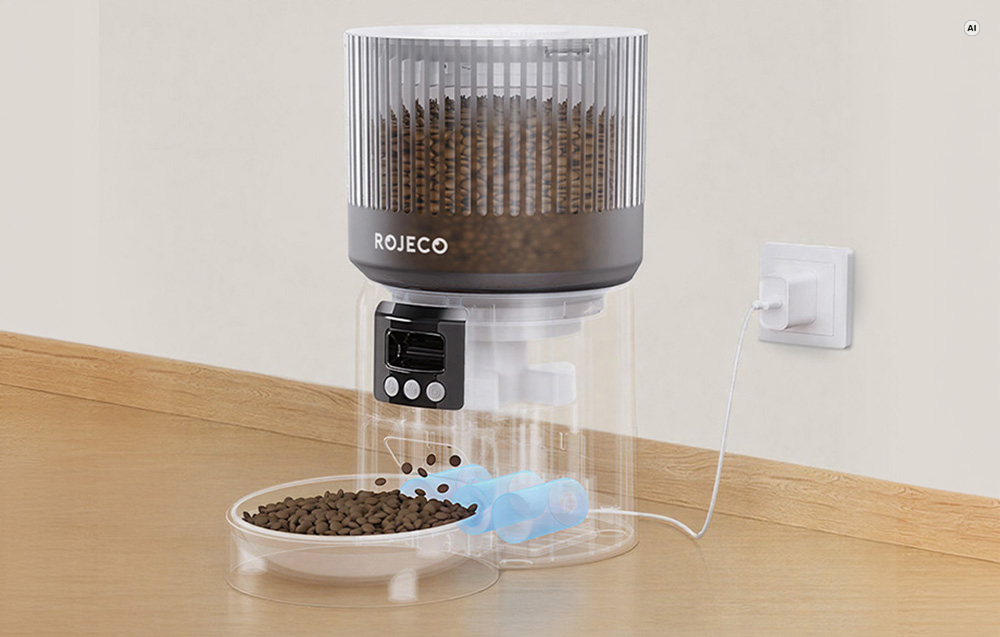 Pet Feeder Rojeco Smart Pet Feeder Video Version 1080P aprašymas - Prekės nuotrauka