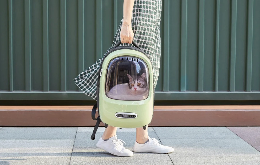 PETKIT | Pet Carrier | Breezy2 | Žalias aprašymas - Prekės nuotrauka PETKIT | Pet Carrier | Breezy2 | Žalias aprašymas - Prekės nuotrauka