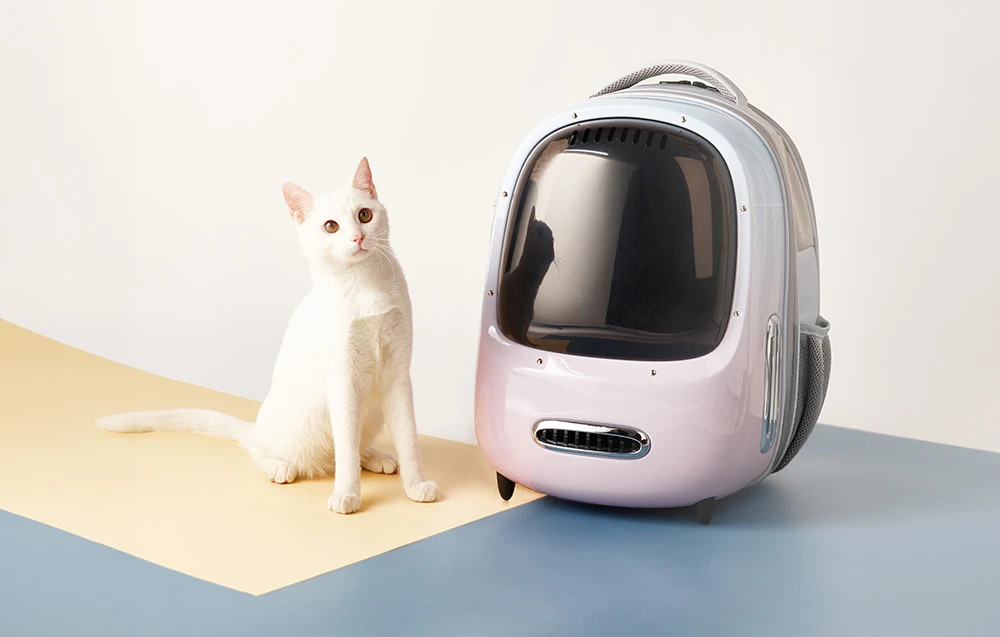PETKIT | Pet Carrier | Breezy2 | Rožinė aprašymas - Prekės nuotrauka PETKIT | Pet Carrier | Breezy2 | Rožinė aprašymas - Prekės nuotrauka