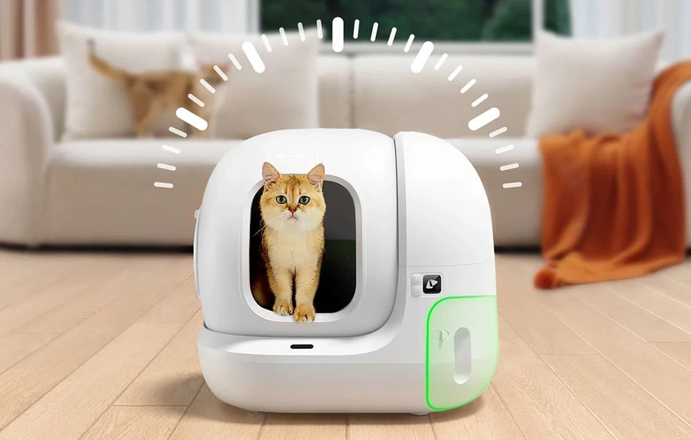 Savaime išsivalantis kačių tualetas-robotas PETKIT Pura Max 2 aprašymas - Prekės nuotrauka