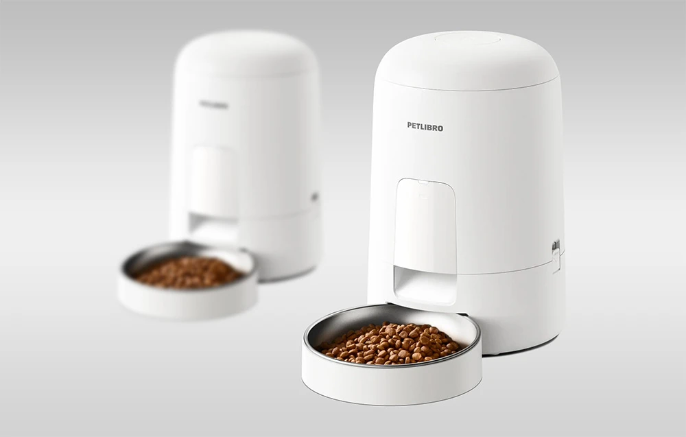 Petlibro Air Smart Pet Food Dispenser (Baltas) aprašymas - Prekės nuotrauka
