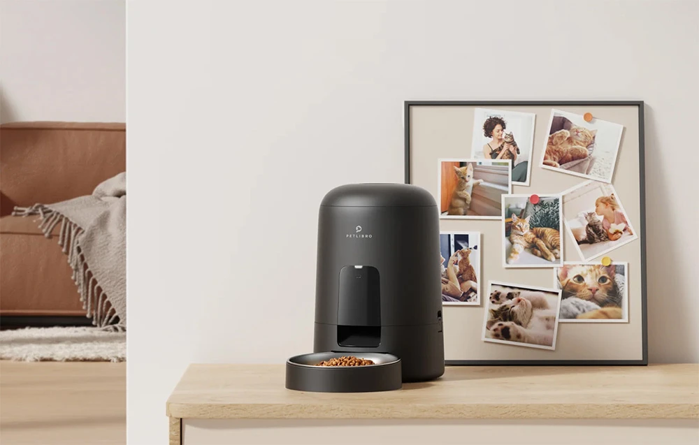 Petlibro Air Smart Pet Food Dispenser (Baltas) aprašymas - Prekės nuotrauka