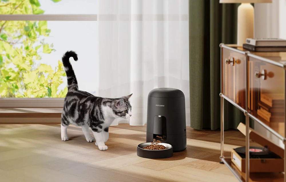 Petlibro Air Smart Pet Food Dispenser (Baltas) aprašymas - Prekės nuotrauka